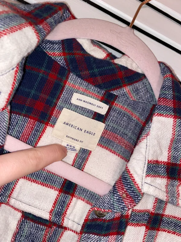 American Eagle Boyfriend Flannel - Image 2