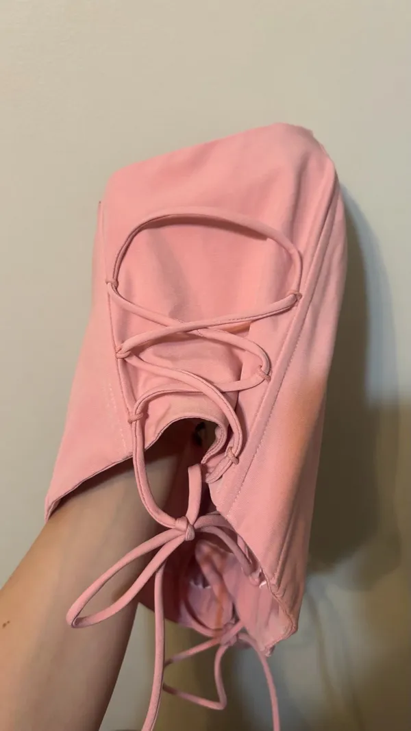 Paper Moon Pink Top Crop - Image 4