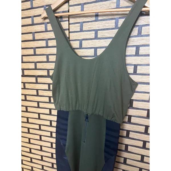 Alice‎ & Olivia Olive And Black Dress Size 2 - Image 3