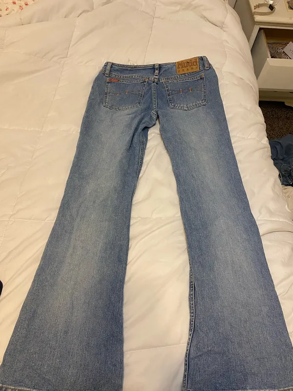 Vintage Mudd Jeans Y2K Low-Rise Flare - Image 2