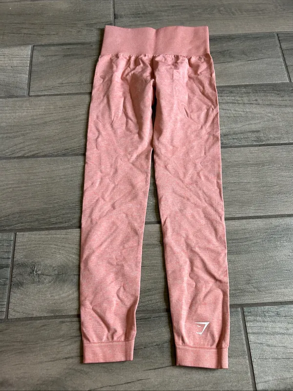 Gymshark Peach Seamless High-Waist Leggings - Image 3