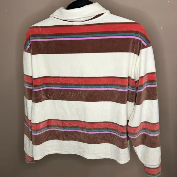 O'Neill Hobbs Velour Henley Top Small - Image 6
