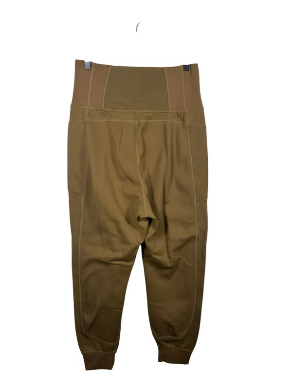 FP Movement Free People Small Brown Fleece Lined‎ Cargo Jogger Pants - Image 3