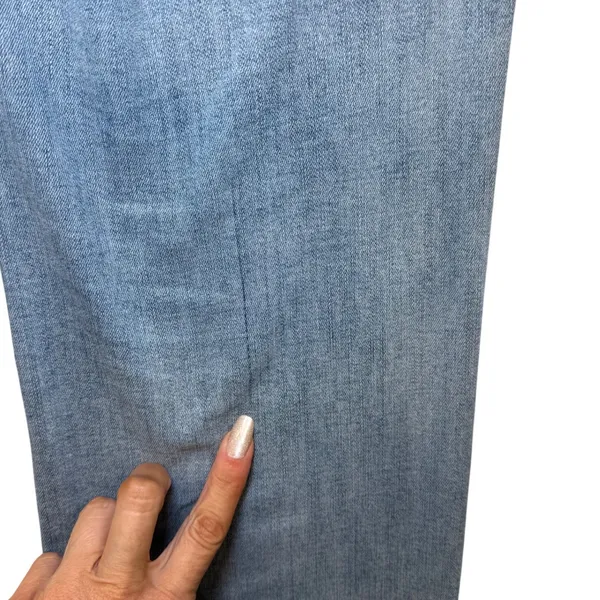 NYDJ Barbara Bootcut Jeans Womens 14 Blue Medium Wash Lift Tuck Stretch‎ Denim - Image 12