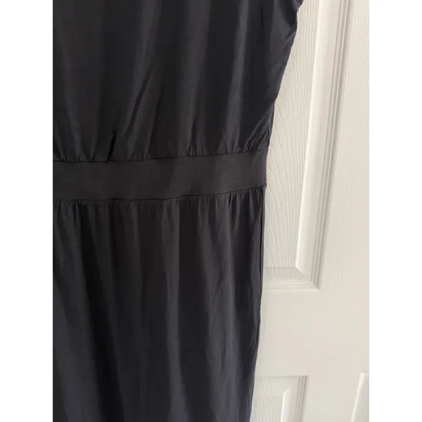 Athleta Santorini Cinch Midi Dress Tencel Modal Sleeveless Capsule Wardrobe Chic - Image 5