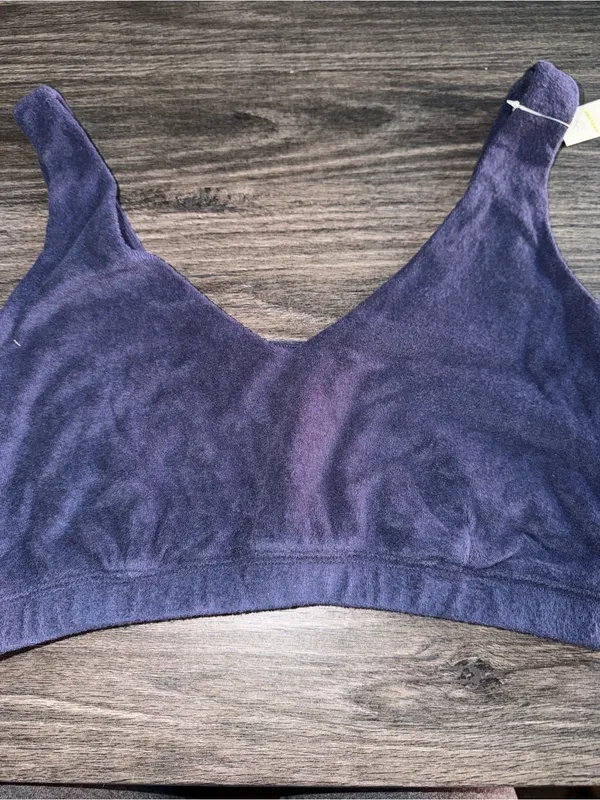 aerie Soft Terry Bralette - navy blue - Image 4