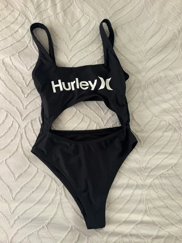 Black One Piece Swimsuit - Image 4