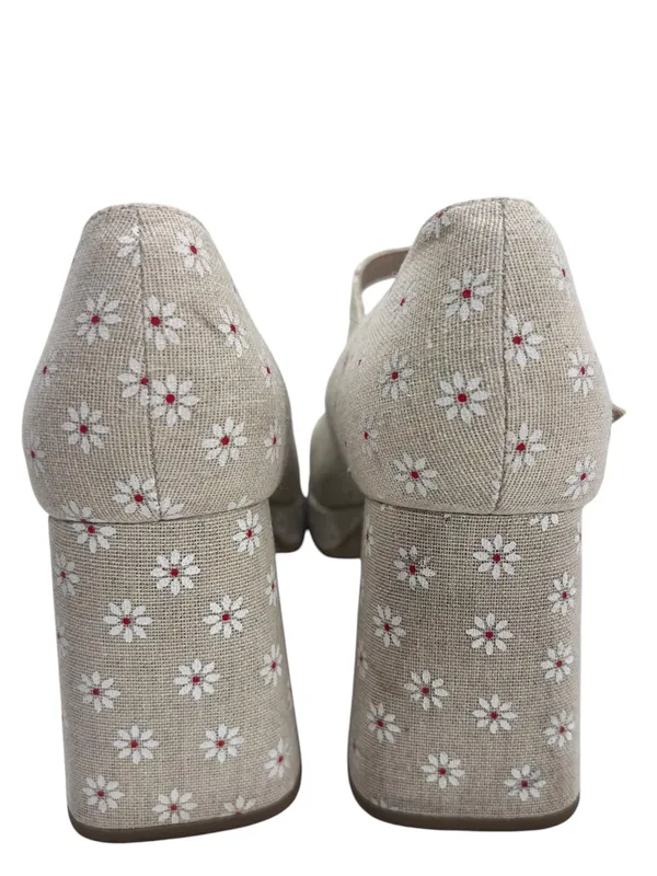Madden Girl Mantel Floral Mary Jane Platform Heels - Image 6