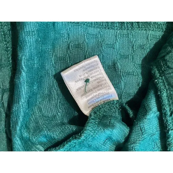 Porridge Aila Button Front Knit Green Vest Sleeveless S - Image 6