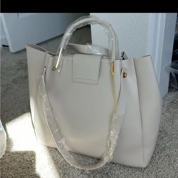 Yani J’adore Beige Bliss Tote‎ NWT - Image 4