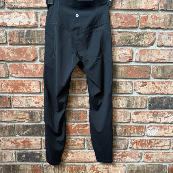 Halara Size XS 7/8 Black Leggings NEW Smooth Solid Stretch NWT - Image 2
