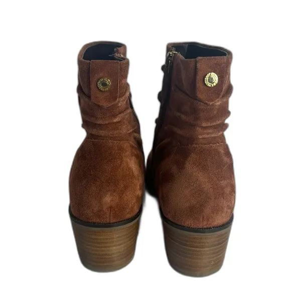 COLE HAAN Maple Water-Resistant Suede Booties ladies size 10‎ B - Image 7