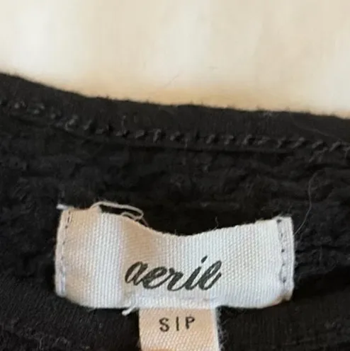 Aerie Black Long Sleeve - Image 3