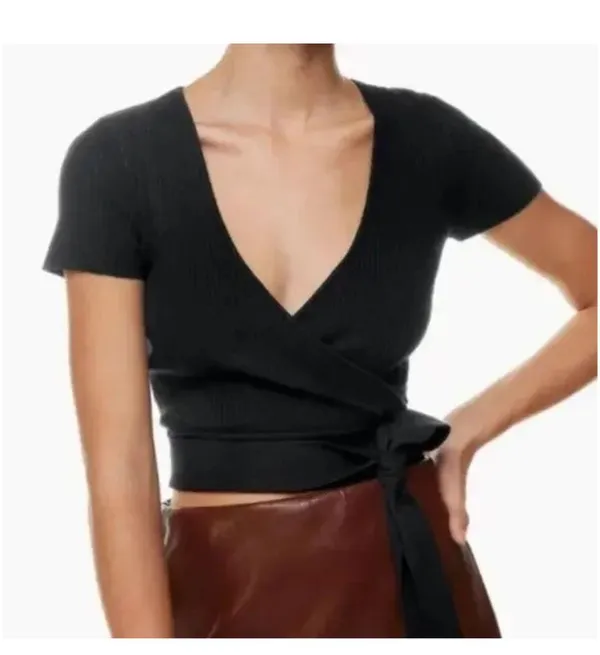 Wilfred Aritzia All Tied Up Top - Image 2