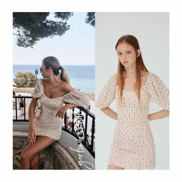 ZARA Polka Dot Dress - Image 2