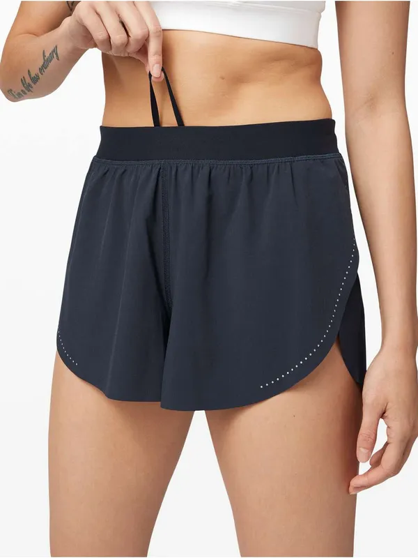 lululemon athletica Black Athletic Running Shorts - Image 4