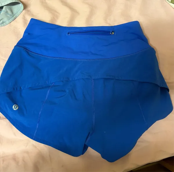 blazer blue tone size 4 2.5 lululemon speed up shorts high rise - Image 2
