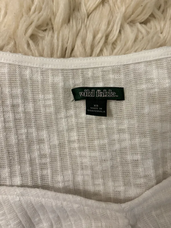 Wild Fable white long sleeve top - Image 5