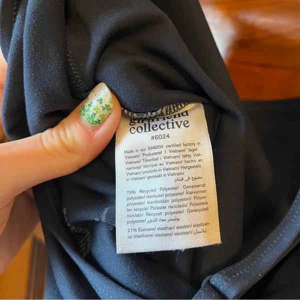 Girlfriend Collective Midnight Blue Jumpsuit - Image 13