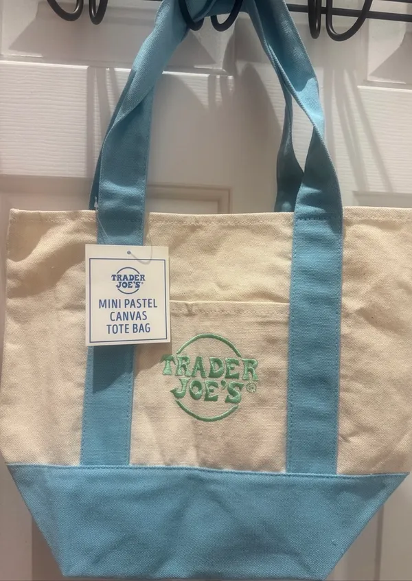 Trader Joe’s canvas Blue - Image 2
