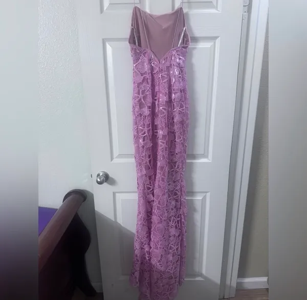 Retrofête Delaina Sequin Lace Dress - Image 7