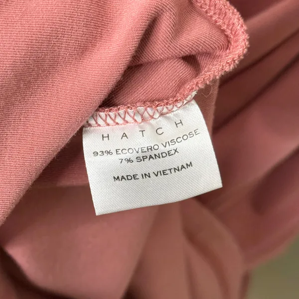 Hatch The Jamie Maxi Dress Maternity Rose Clay Pink Women’s Size Small - Image 11