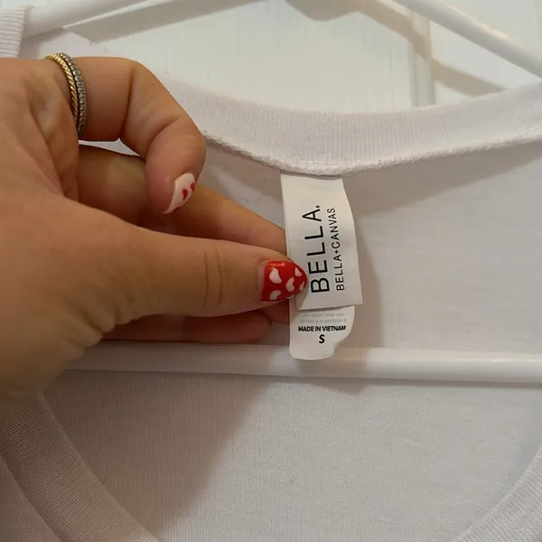 Bella Canvas White StrongHer Tank - Image 3
