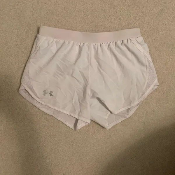 White Under Armour Athletic Shorts - Image 2