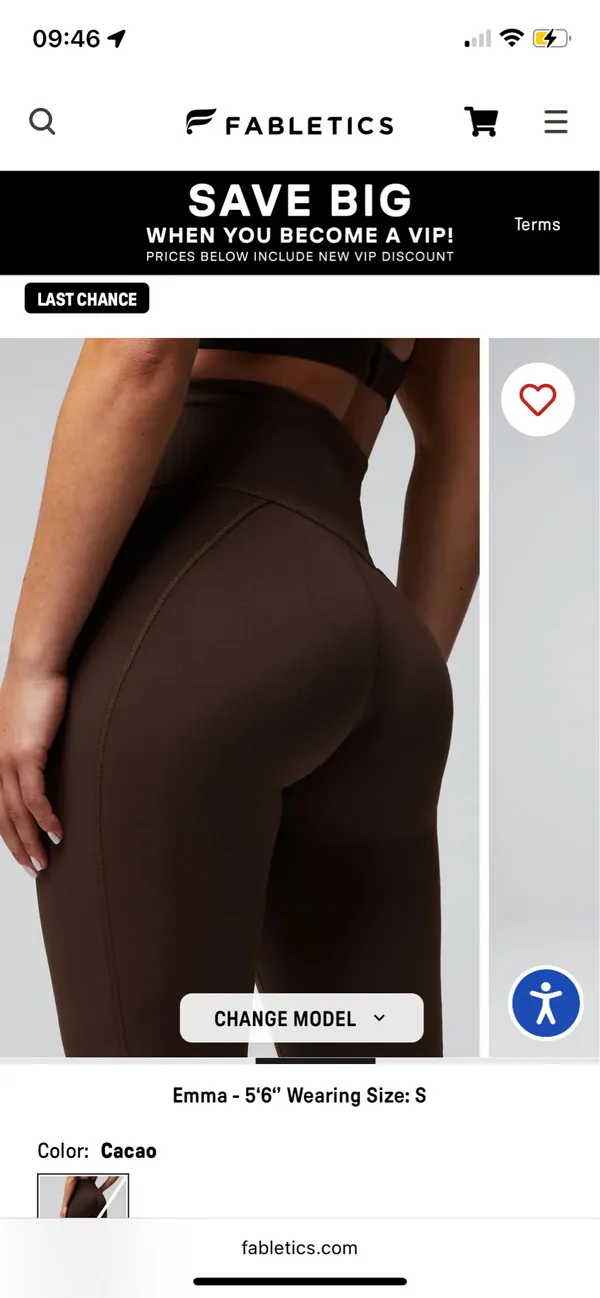Fabletics define power hold leggings - Image 2