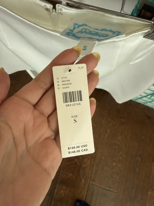 Satin Mini Skirt Anthropologie - Image 5