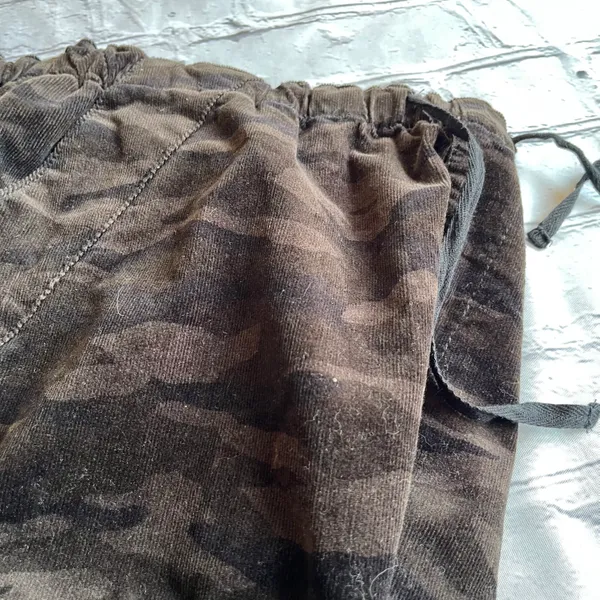 Tinseltown Camo Corduroy Joggers Large Trackpants Utility Pockets Womens Pants - Image 10