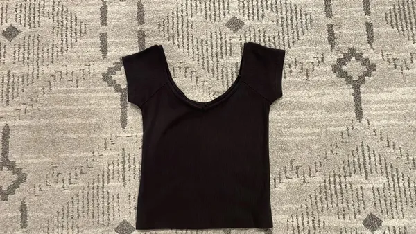 Black Off-The-Shoulder Brandy Melville Top - Image 3