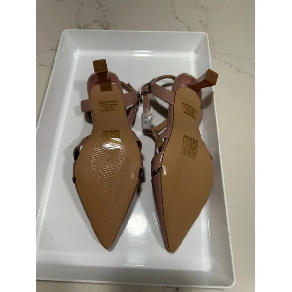 Journee Collection NEW Journee Jazlynn Patent Vegan Leather Pump 5.5 $95 - Image 4