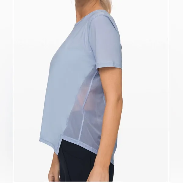 Lululemon Angle Your Strength SS
Ice Cap sz 10 - Image 3