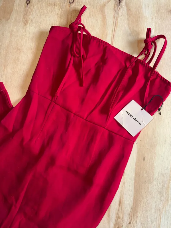- [ ] Super down red dress woman’s size XXS - Image 2