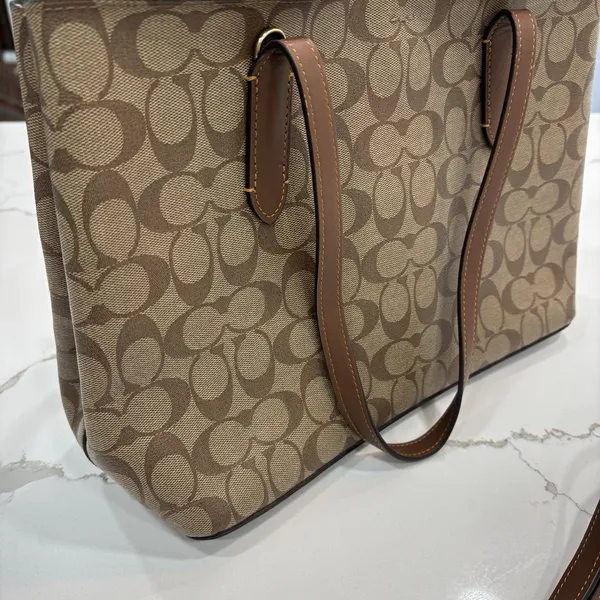 Coach x Keith Haring Purse Avenue Carryall in Signature Canvas Patches - Image 7