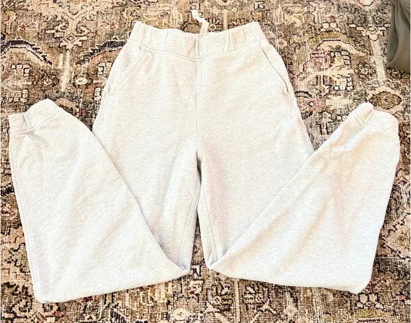 Relaxed high rise joggers heather grey size 2 lululemon - Image 2