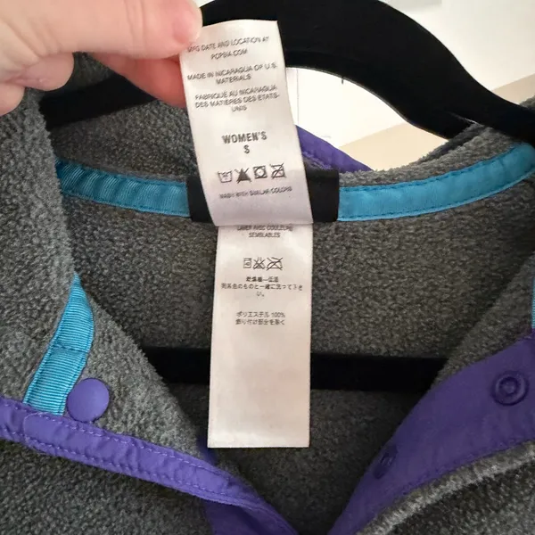 Patagonia Gray and Purple Jacket - Image 4