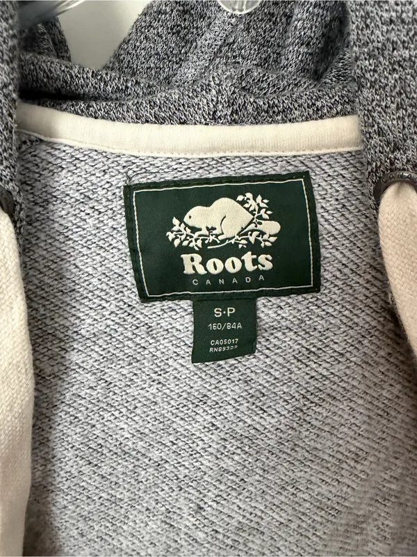 Roots Men's Heather Gray Zip Hoodie Jacket - Image 3