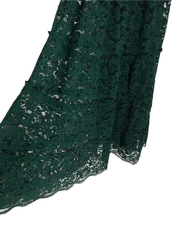 Hill House Collector's Ellie Nap Dress Botanical Garden Lace Green 2023 Size S - Image 6