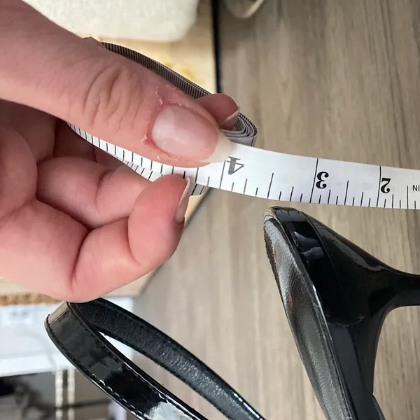 SheIn Black Slingback Kitten Heels - Image 3