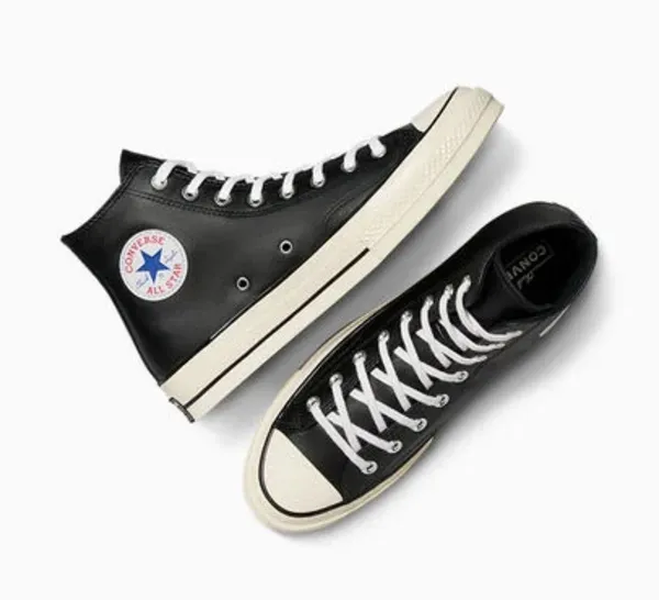 Converse Chuck 70 Leather High-Top Sneakers - Image 3