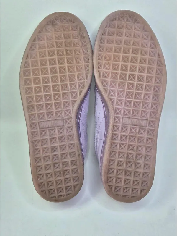 Puma Suede Womens 9 Classic Sneakers Shoes Purple Lavender - Image 7
