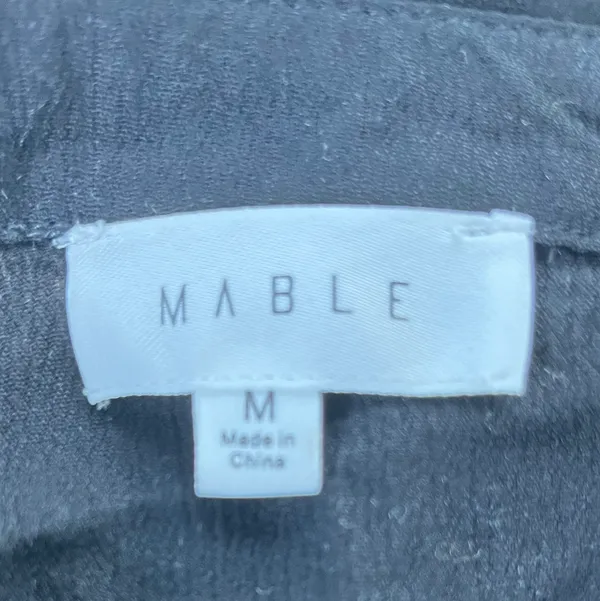 Grey Bandit Black Tie Top - Image 3
