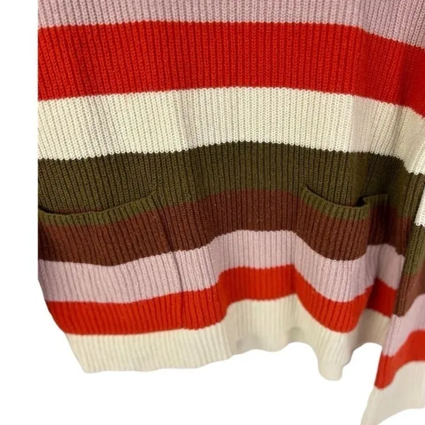 Madewell Patch Pocket Stripe Pullover‎ Sweater M - Image 8