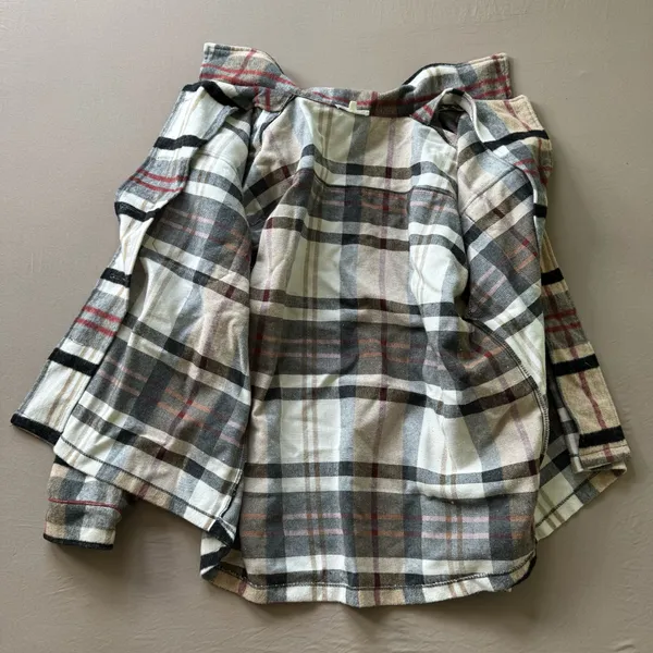 Newbury Kustom Tartain Plaid Flannel Over Shirt Jacket - Image 11