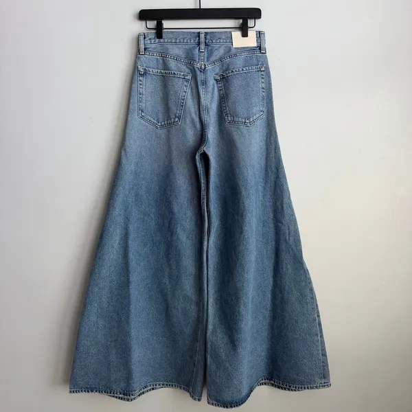 Citizens of Humanity Amari Ultra Wide Leg Jeans in Dweller Size 27 - Image 8