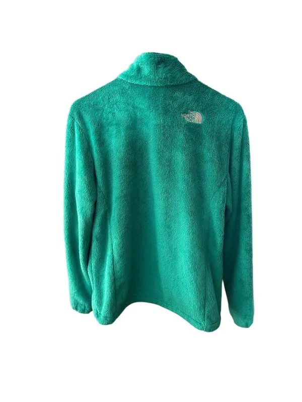 The North Face Women's Fleece Osito Jacket Green - Image 5