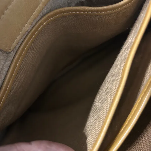 Vintage Tan Genuine Leather Shoulder Bag - Image 15