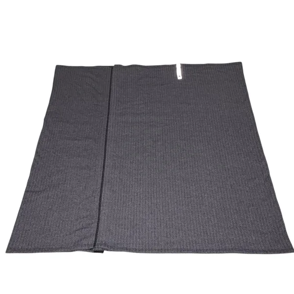Lululemon Vinyasa Heathered Black Herringbone Scarf Rulu - Image 6